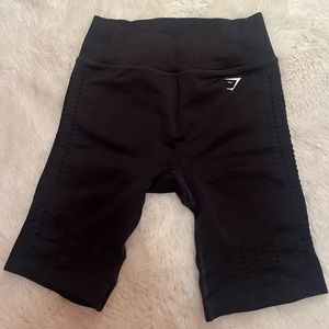 Gymshark Black High-Waisted Biker Shorts